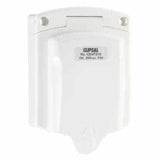 Clipsal (New) White External 15A Power Inlet