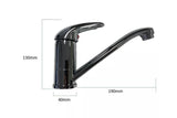 Coast Chrome Flick Mixer Tap 190mm Spout