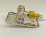 Elbow Bayonet with Wall Plate & Bracket Kit t/s 3/8"