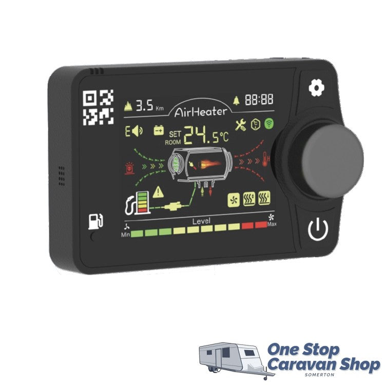 AUFOCUS 2KW Bluetooth Diesel Heater Kit w/ Stainless Steel Tank