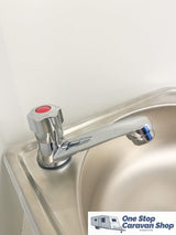 Caravan Corner Sink & Single Cold Tap