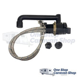 Black Fold Down Mixer Tap
