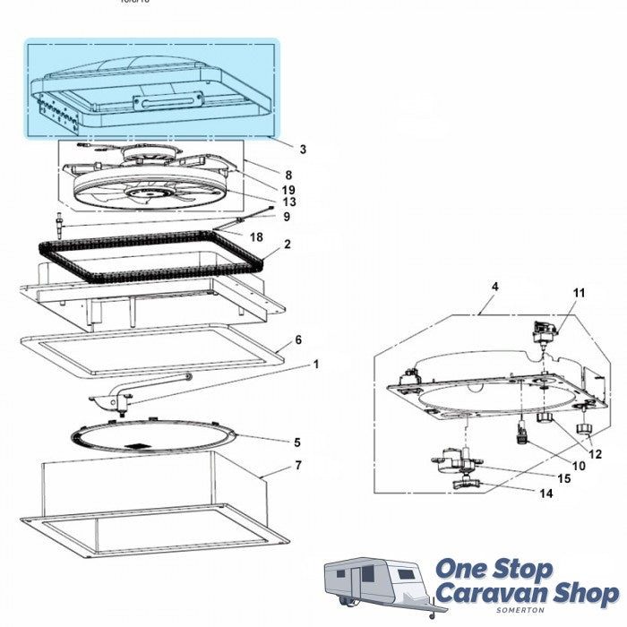 K1020-19: Smoked Dome - Suit All Fan-tastic Vents