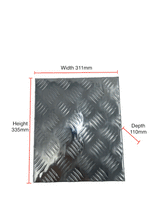 AUFOCUS Silver Checker Plate 5L Tank Cover - Gen 4