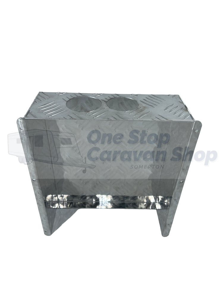 AUFOCUS Silver Checker Plate 5L Tank Cover - Gen 4