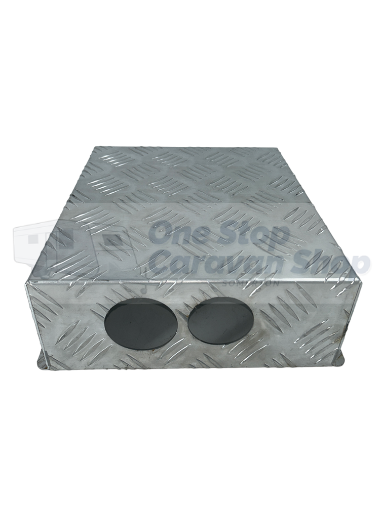 AUFOCUS Silver Checker Plate 5L Tank Cover - Gen 4