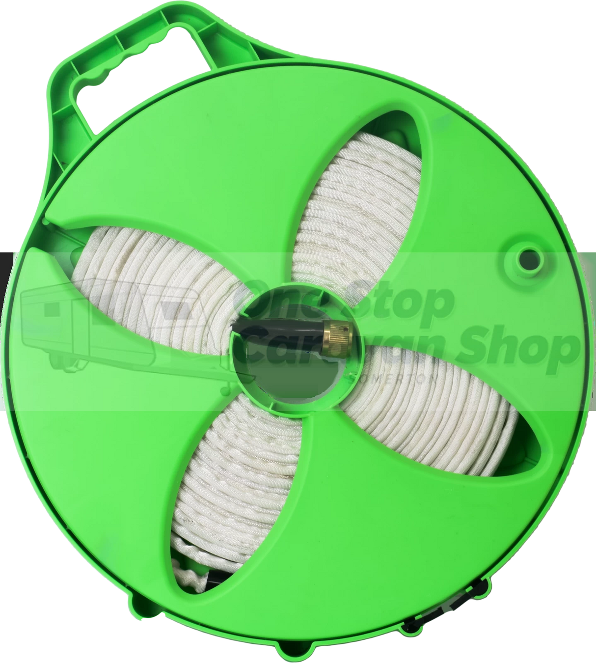 RV Flomaster 15m Flat Hose Reel with Hose