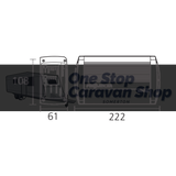 PROJECTA 12V AUTOMATIC 15A 7 STAGE BATTERY CHARGER LITHIUM, AGM, GEL PART NO IC15