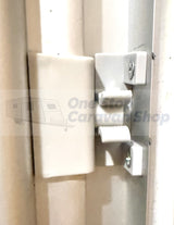 JAYCO CATCH PIVOT SHOWER DOOR GREY 2 PARTS - C2732A