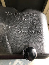 HUME 100Lt Grey Water Waste Tank with Fittings