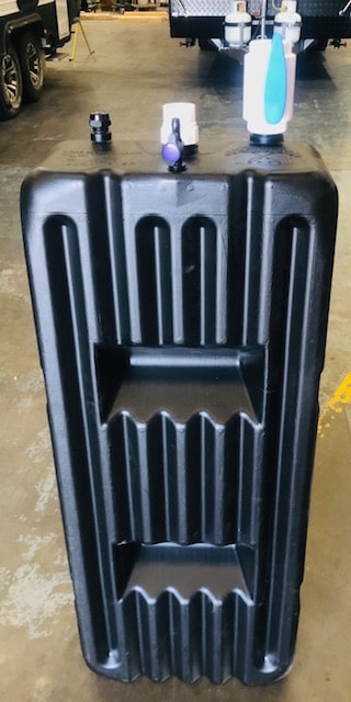 HUME 100Lt Grey Water Waste Tank with Fittings