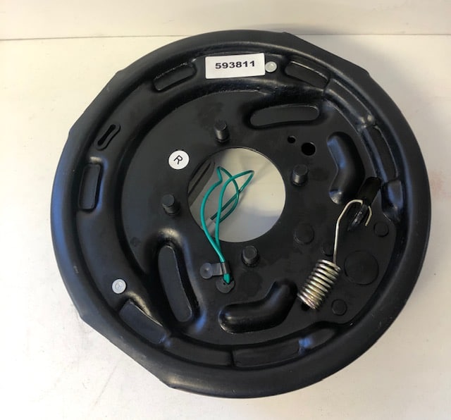 TROJAN BACKING PLATE ASSY 10" ELEC RH OFF ROAD