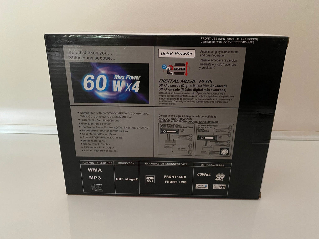 RV Media Player DVD/VCD/CD/MP4/MP3