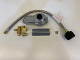 Single Flexi Pigtail Caravan Gas Regulator Kit LCC27