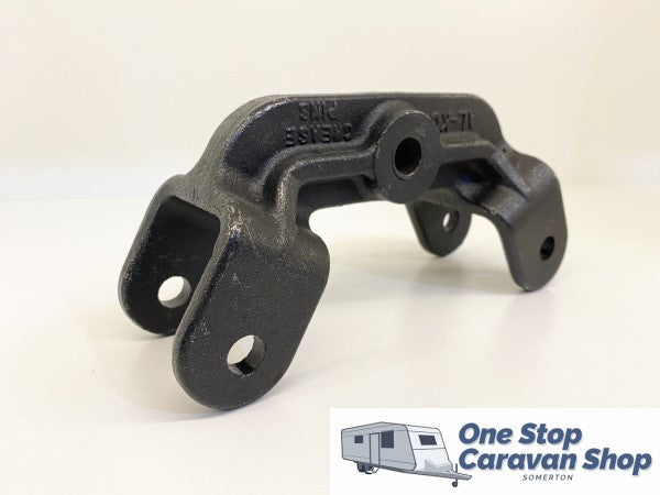 Trailer Centre Rocker ROCKER ROLLER CENTRE ARM SUIT TRAILER & CARAVAN SPRINGS. BLACK PAINTED ...