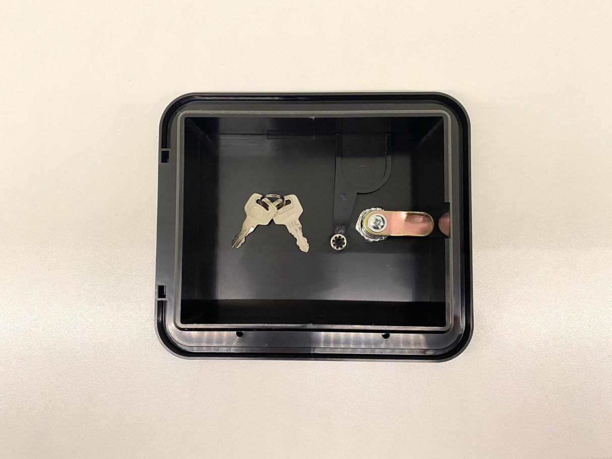 Black Ozvent Utility Door Hatch No. 6