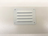 White Metal Ventilation Grille 10cm x 7.5cm