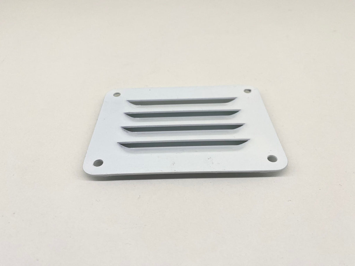 White Metal Ventilation Grille 10cm x 7.5cm