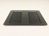 Black Metal Ventilation Grille 23.3cm x 14.8cm