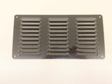 Black Metal Ventilation Grille 30cm x 15cm