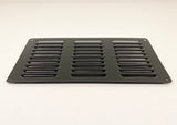 Black Metal Ventilation Grille 30cm x 15cm