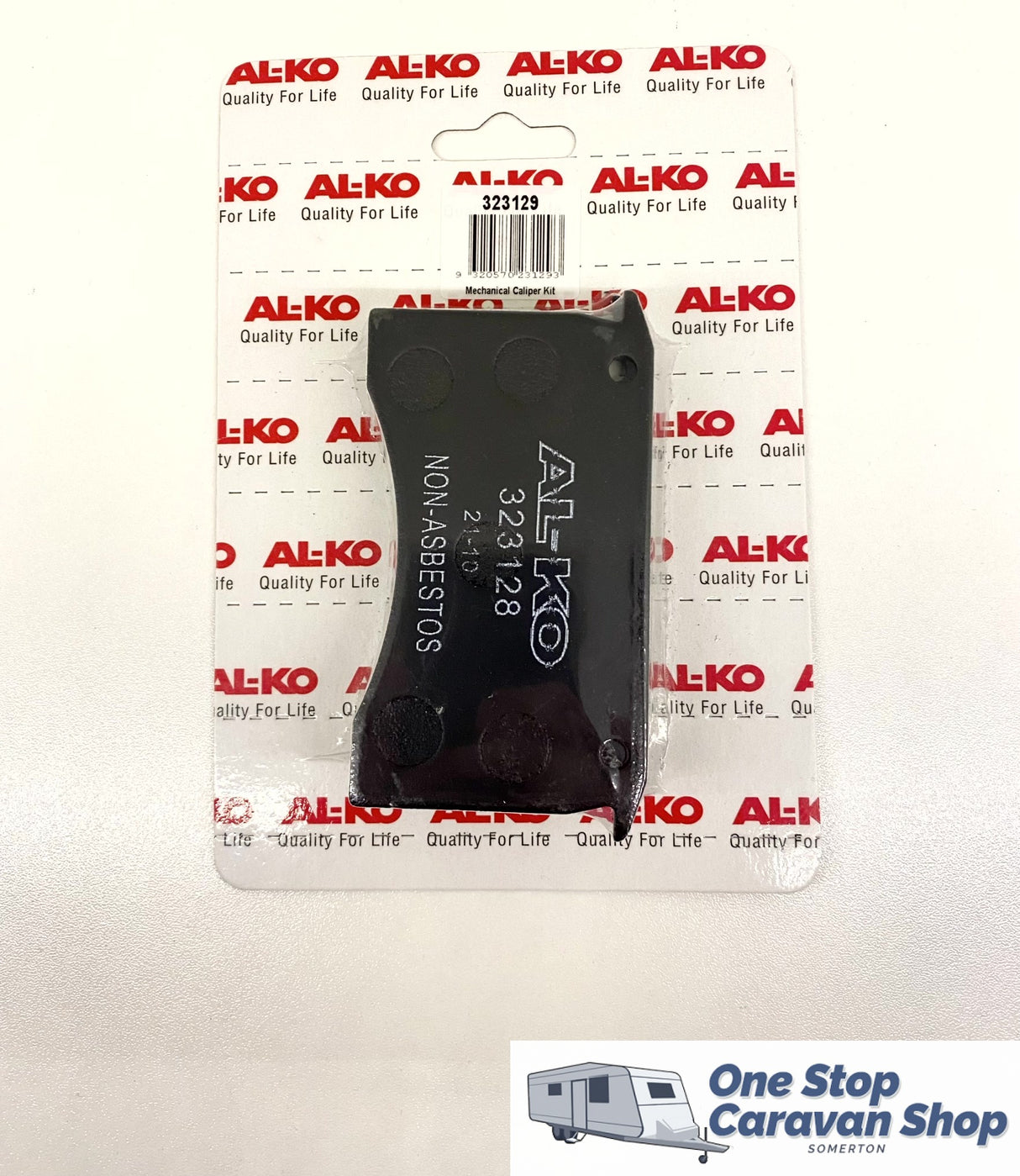 Mechanical Disc Brake Caliper Pads (2 Pack)