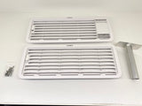 White Dometic Fridge Vent Kit