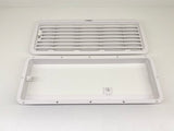 White Dometic Fridge Vent Kit