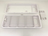 White Dometic Fridge Vent Kit