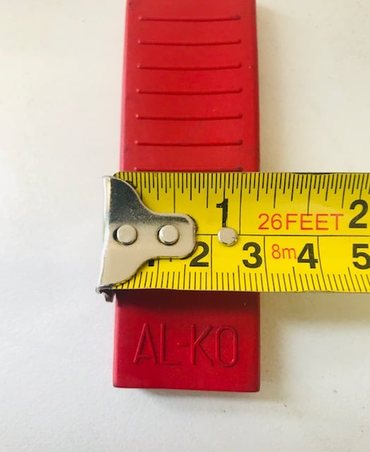 ALKO PLASTIC COVER RED T/S COUPLING HANDLE BRAKE LEVER. 610939.