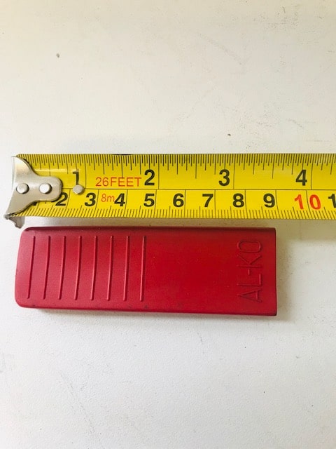 ALKO PLASTIC COVER RED T/S COUPLING HANDLE BRAKE LEVER. 610939.