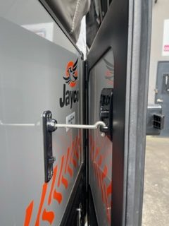 Jayco Camper White Door Latch.  C2793P