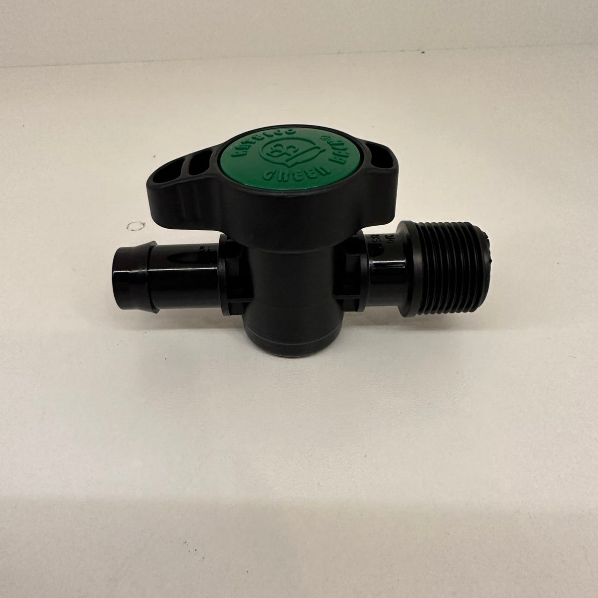 Antelco 19mm Barbed Valve 3/4 BSPM Thread Green Top – One Stop Caravan Shop