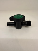 Antelco 19mm Barbed Valve 3/4 BSPM Thread Green Top