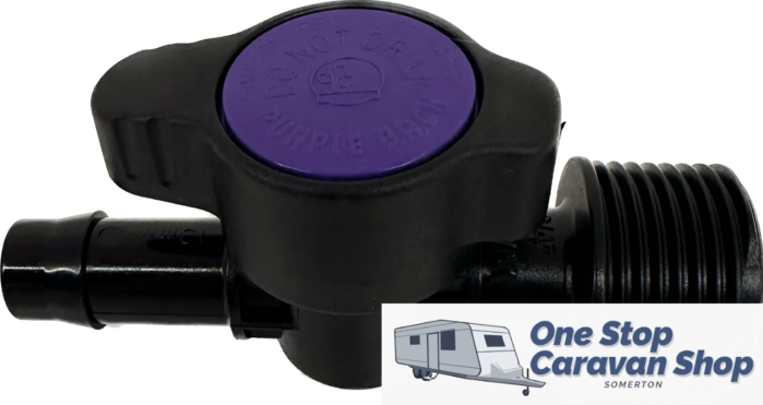 Antelco 13mm x 3/4 BSPM Purple Back Valve