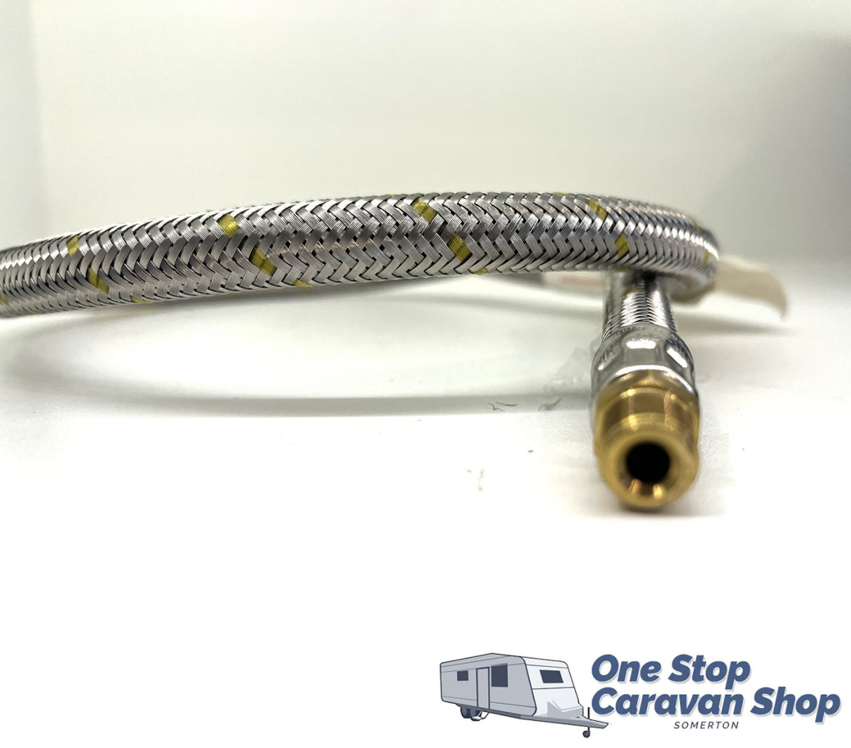 600mm Gas Hose – 1/4 inv Flare Pigtail - Dual Bottles