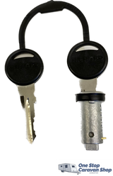 THETFORD ACCESS DOOR REPLACEMENT ZADI KEY AND BARREL - 9013