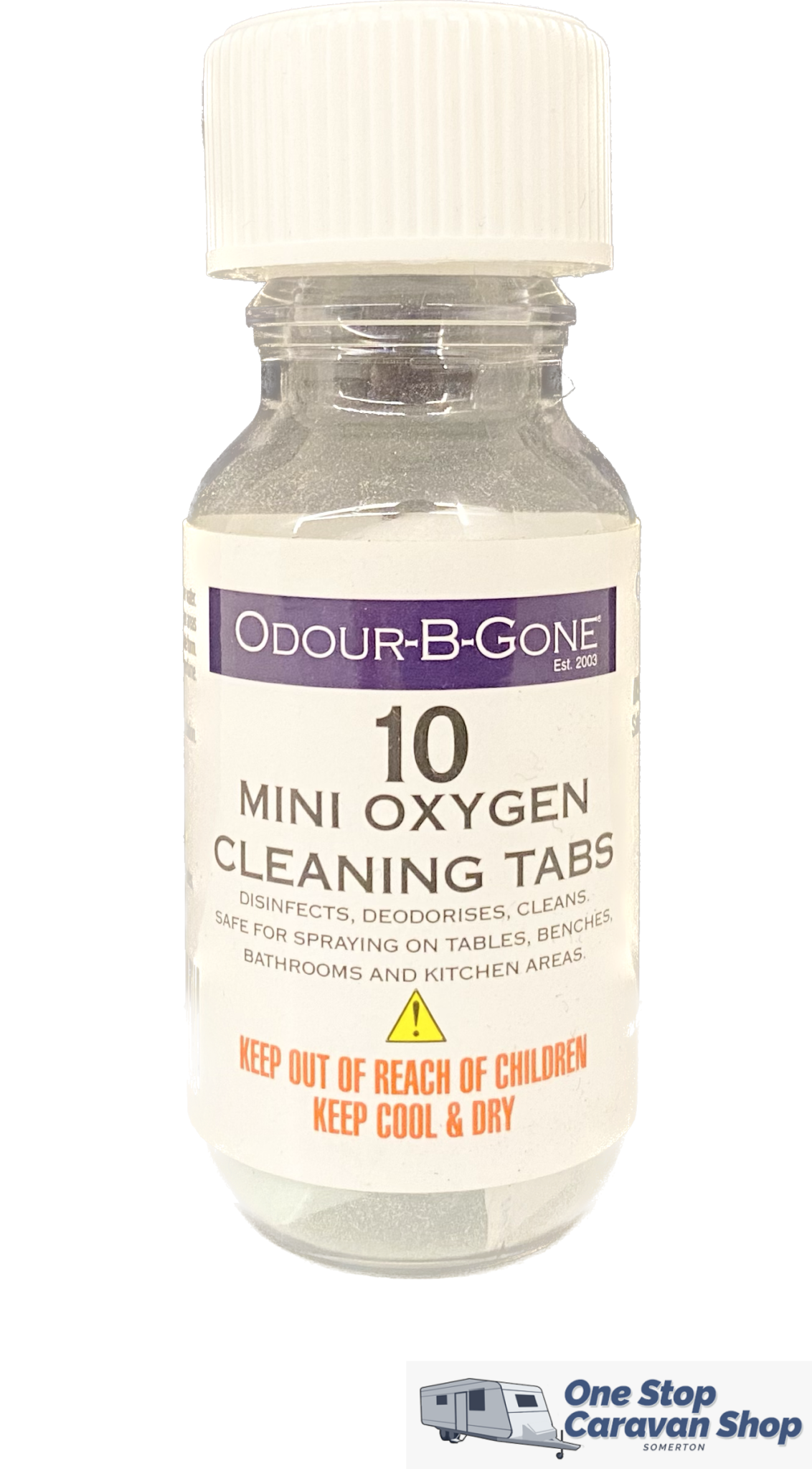 Odour-B-Gone 10Mini Oxygen Tablets