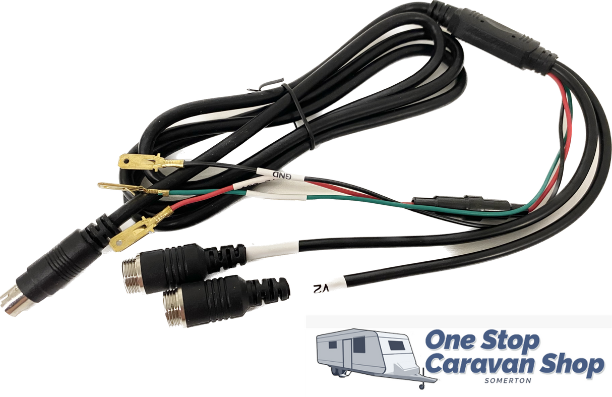 7" Monitor 4 PIN HD Rear Vision Camera Kit