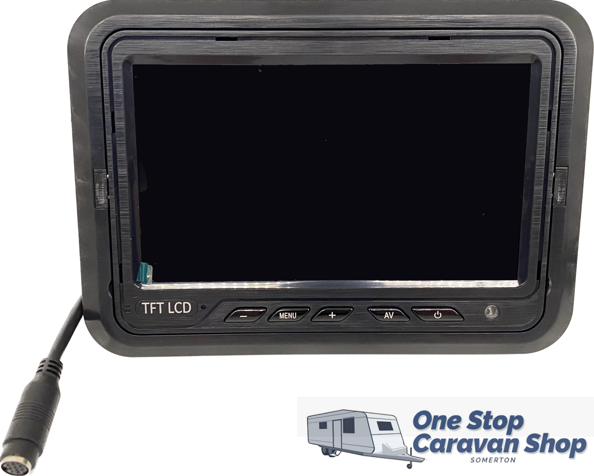 7" Monitor 4 PIN HD Rear Vision Camera Kit