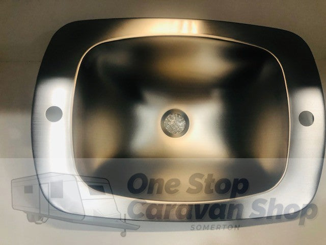 Caravan/ Food Truck Sink - Brushed Stainless Steel