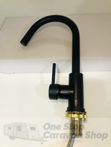 Kitchen Mixer Tap Faucet Basin Laundry Sink - BLACK