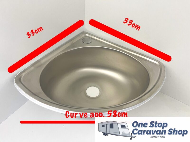 Caravan Corner Sink