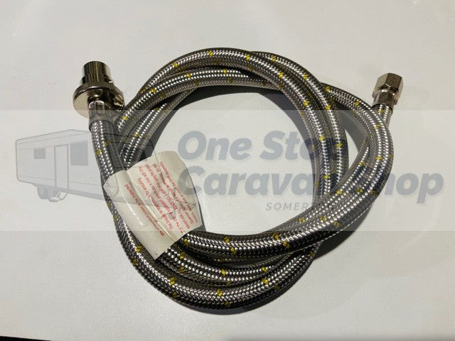 Gas Bayonet DIY Fitting Kit with 2m 3/8" Webber BBQ hose