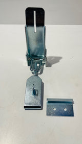 Silver Camper Roof Clamp Lockable - Silver