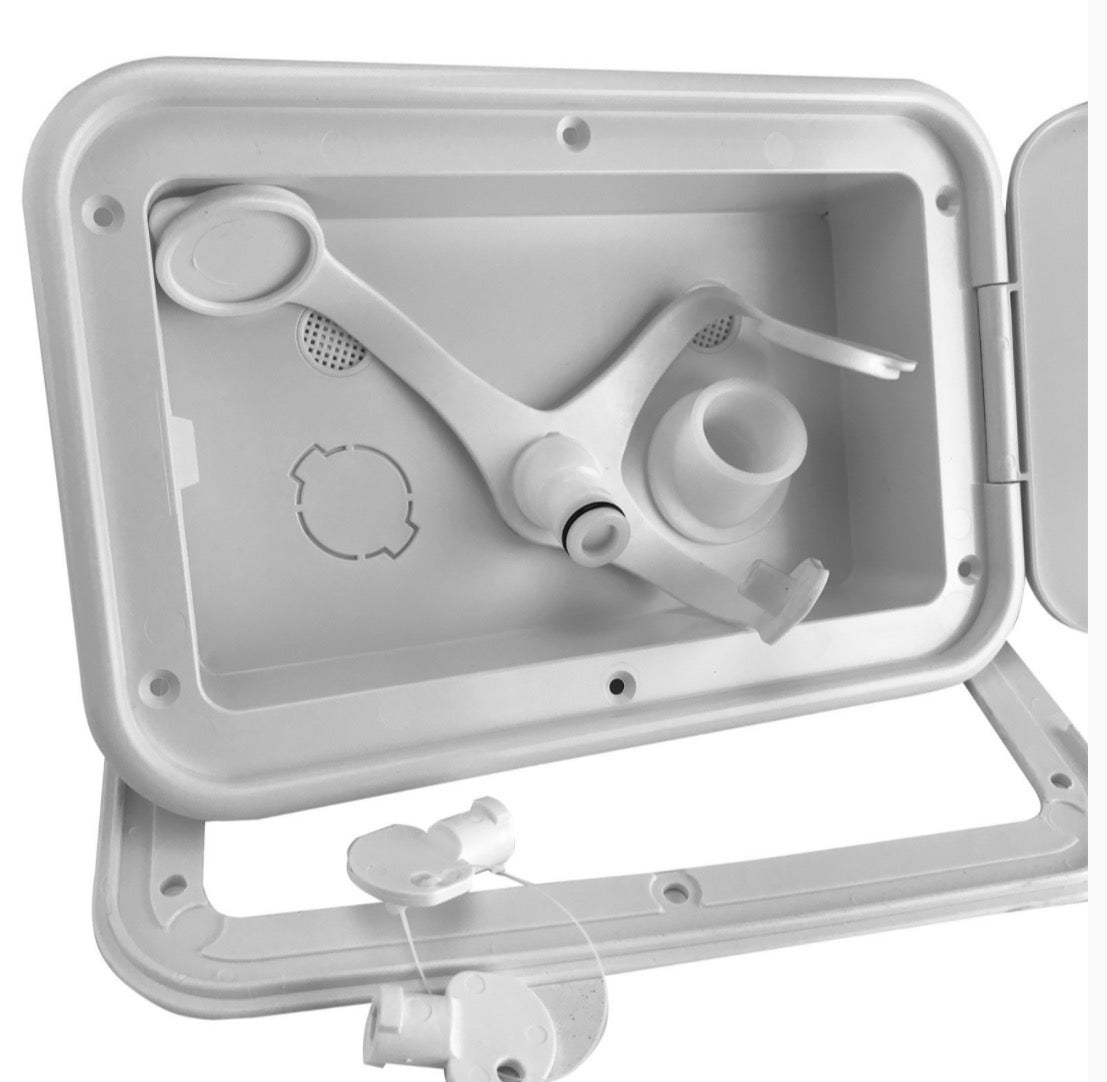 Jayco Water Filler Inlet (White) - 800-01090