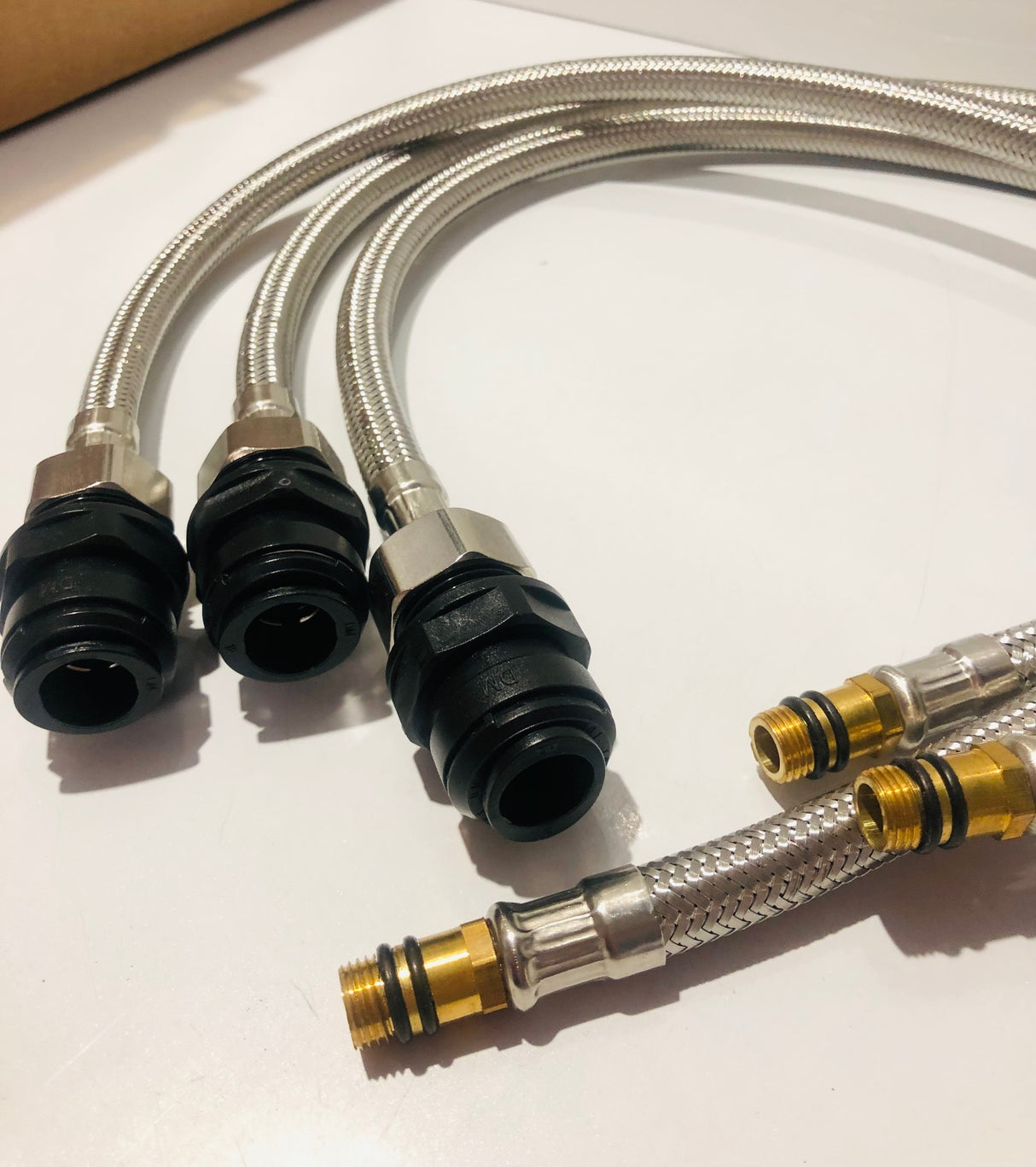 3 Three Way Flick Mixer Hot Cold Filtered Water Tap Chrome