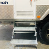 Double Pull-Out Caravan Step - Galvanised Steel