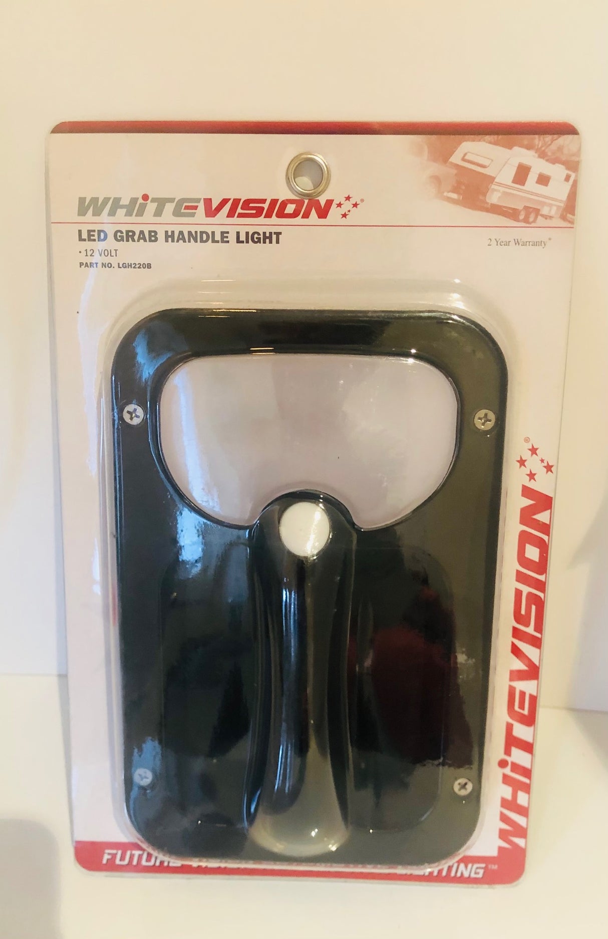 RV LED Grab Handle - Black