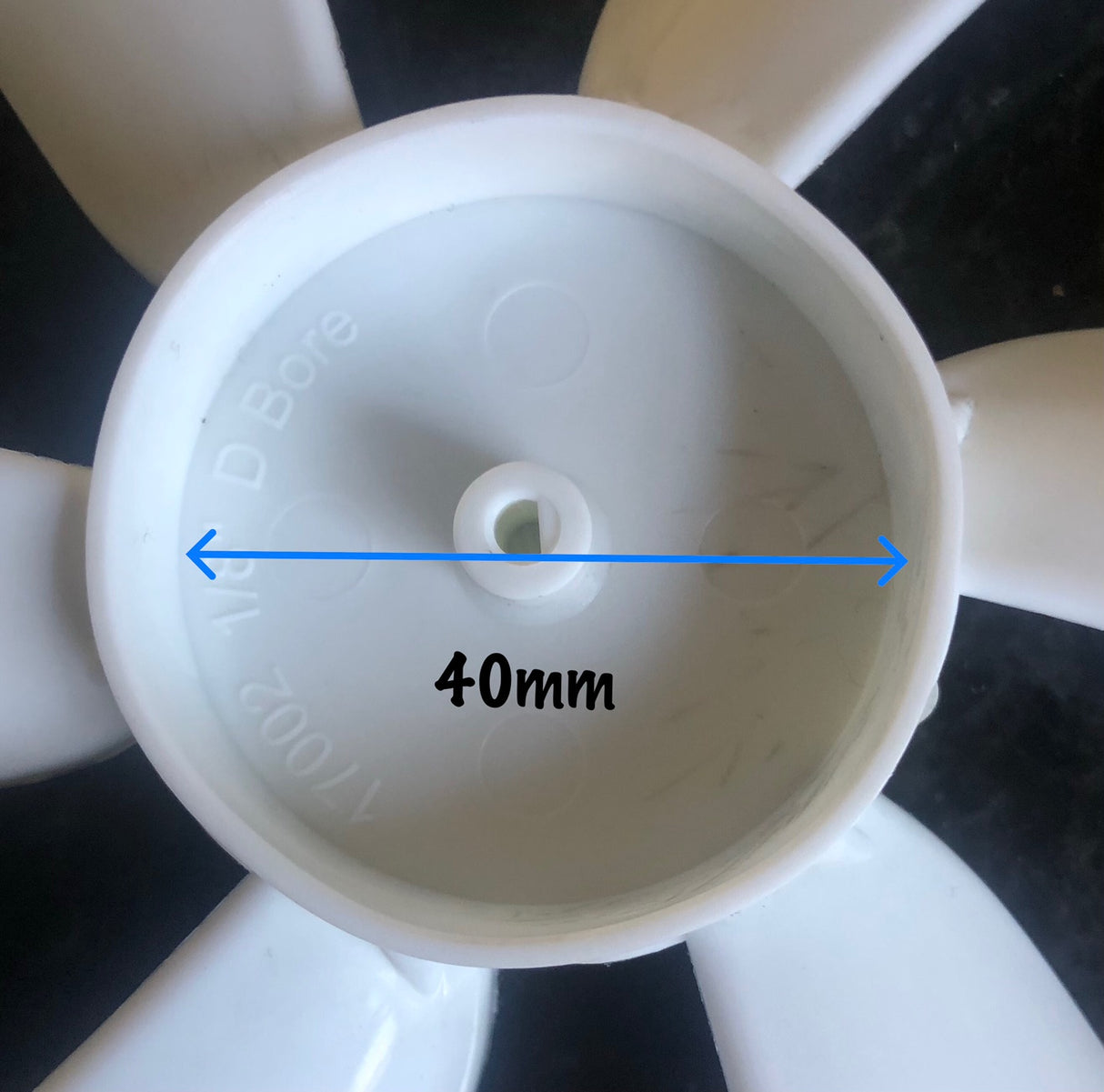 JENSEN 12V FAN BLADE ONLY-D BORE